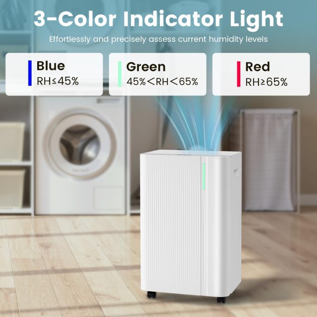ARLIME 4500 Sq.Ft Dehumidifier for Home | 54 Pints Dehumidifier for Bathroom Bedroom Basement