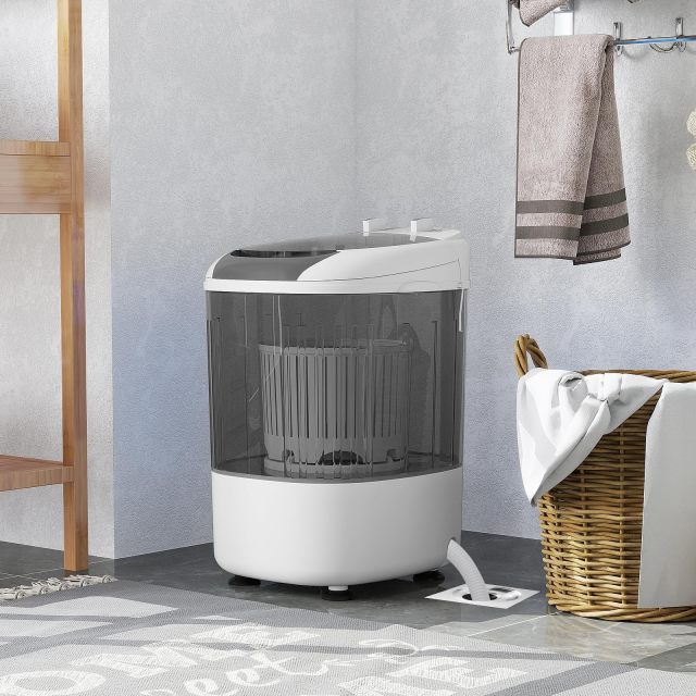 5.5 lbs/2.5 kg Mini Portable Washing Machine for Apartment Dorms RV Home