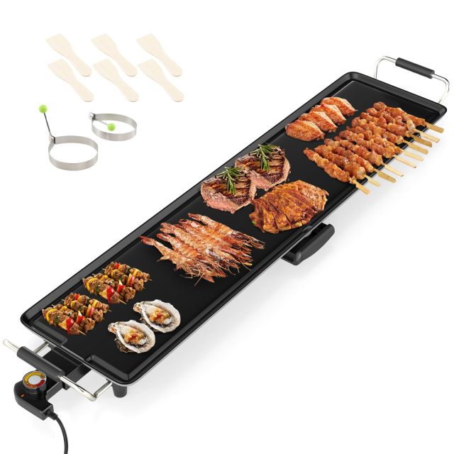 35.5” Electric Griddle Extra Large Teppanyaki Grill