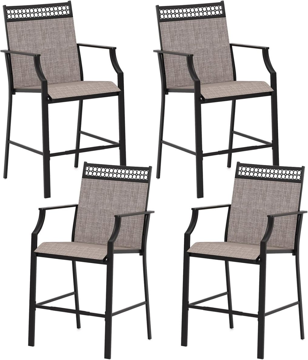 25 Inch Counter Height Stools with Metal Frame