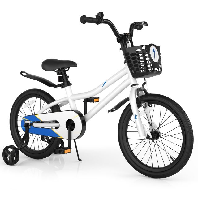 Kids Bike 18 Inch Toddler Bike for Boys & Girls Aged 3-8 Years Old
