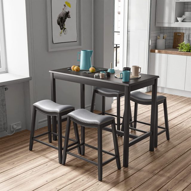 5-Piece Dining Table Set for 4
