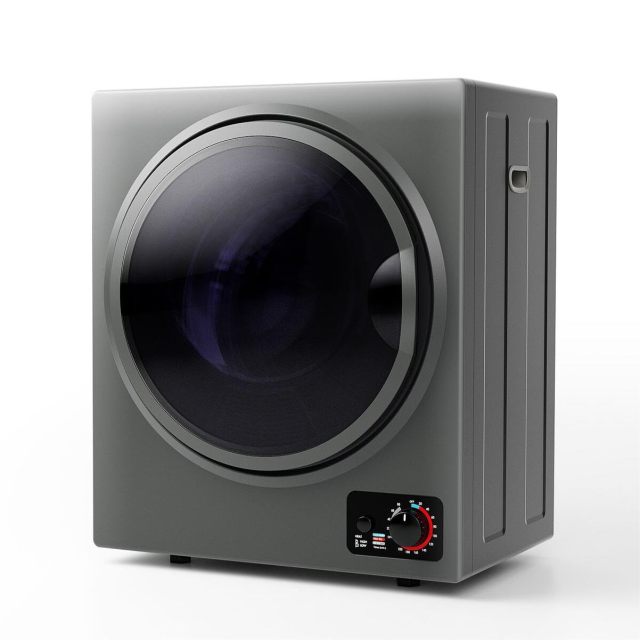 ARLIME Compact Laundry Dryer, Portable Clothes Dryers W/4 Automatic Drying Mode