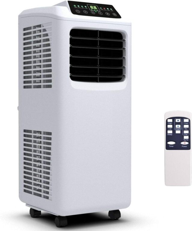 ARLIME Air Conditioner Portable 9000 BTU, 3-in-1 Floor AC Unit with Dehumidifier & Fan Modes
