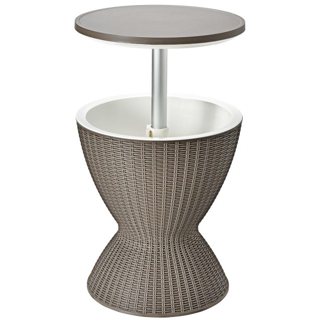 Outdoor Cool Bar Table 8 Gallon Beer and Wine Cooler