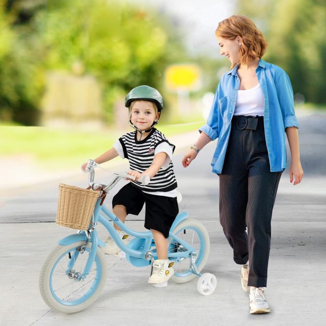 Kids Bike 14 16 18 Inch Toddler Bike with Training Wheels