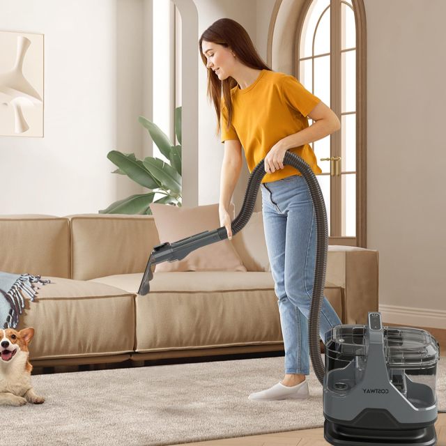 Upholstery Cleaner Machine Portable Spot Cleaner with 15Kpa Powerful Suction