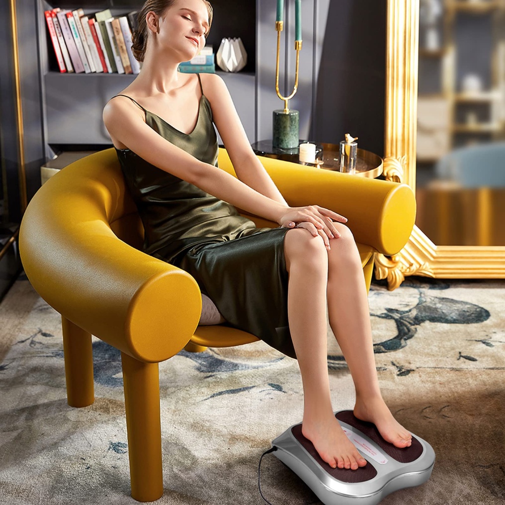Shiatsu Foot Spa Massager with Infrared Heating & 18 Massage Nodes