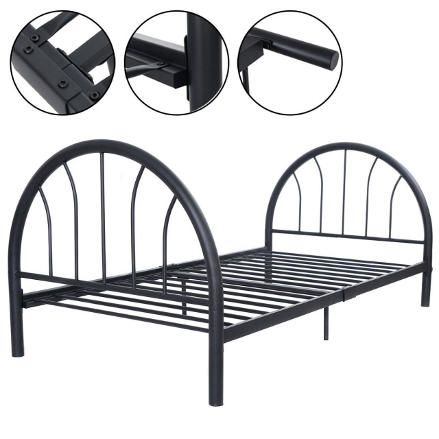 83"x42"x35" Metal Bed Platform Frame