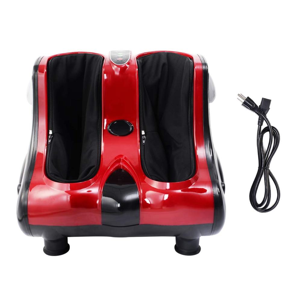 Electric Leg Calf Foot Massager Machine w/ Heat for Tired Feet