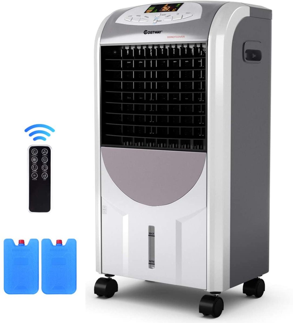 ARLIME 4-IN-1 Evaporative Air Cooler, Heater and Humidifier Combo with Remote Control