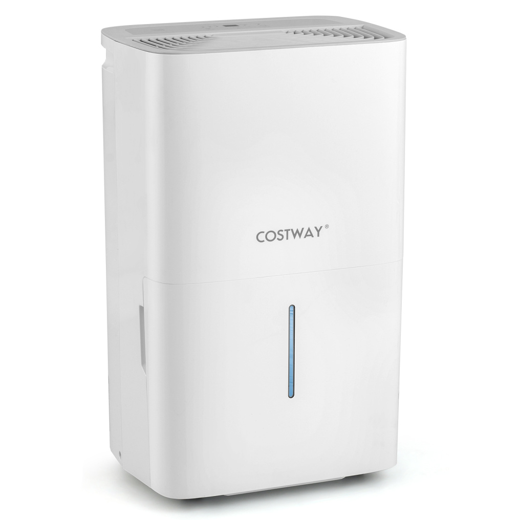 150 Pints Dehumidifier with 24H Timer and LED Display-White