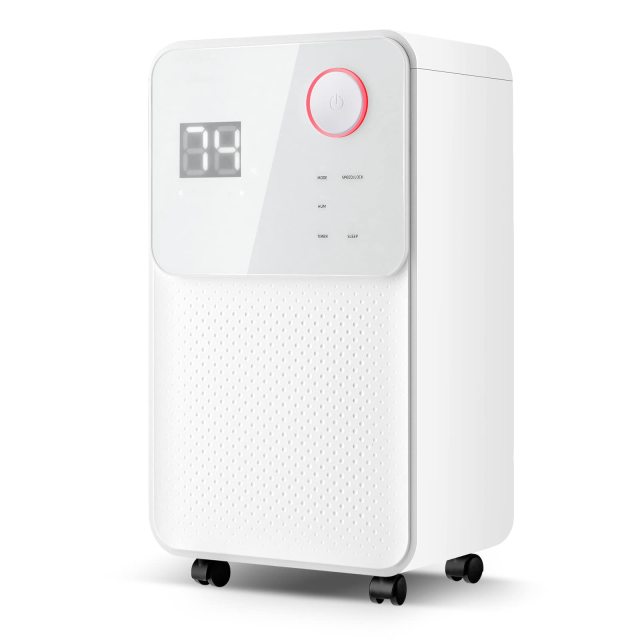 Dehumidifier for Large Room & Basements, 2000 Sq. Ft Dehumidifier with Auto or Manual Drainage