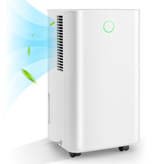 Dehumidifier for Home and Basement, 2000 Sq. Ft Dehumidifier with 3 Modes, 2 Speeds