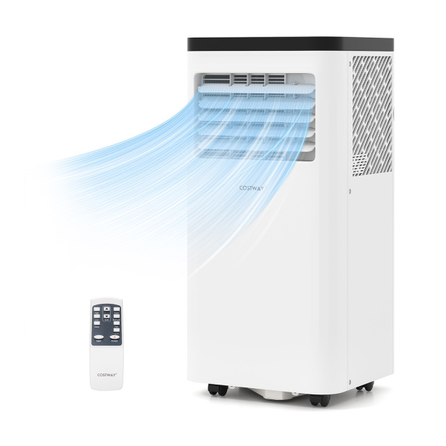 8000/10000 BTU Portable Air Conditioner 3 in 1 Floor AC Unit Fan and Dehumidifier for Room