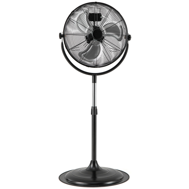 18 Inches High Velocity Pedestal Fan with 3 Speeds and Adjustable Height